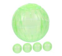 TOYANDONA 5pièces Ballon Exercice pour Hamster De Accessoire pour Rongeurs pour Hamsters Gerbilles Et Petits Animaux Design Adorable Et Action De Roulement Fluide