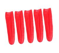 TOYANDONA 5pièces Faux Langues Réalistes Extensibles Rouges Lot pour Blagues Halloween Cosplay Spectacles Jouets sans Danger pour Adultes Et Garçon Fille