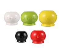TOYANDONA 5pièces Kit de Ventouses Céramique Colorées avec Fond Creux Dispositif de Thérapie par Ventouses pour Massage par Aspiration Utilisation Familiale et Médicale