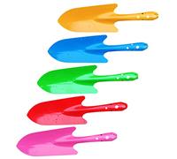 TOYANDONA 5pièces Lot de Petites Pelles Métal pour Jardiner Planter Ameublir Terre Et Désherber Outils De Jardinage