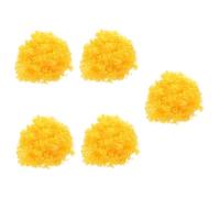 TOYANDONA 5pièces Perruque Afro Clown Unisexe Pour Déguisement Accessoire De Fête Et Festival Parfaite Pour Mascarade Et Cosplay