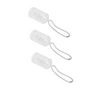 TOYANDONA 5pièces Porte-clés Mini Succulent Terrarium Verre Cloche Pendants Décoration Portable Cadeau Fête des Mères