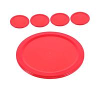 TOYANDONA 5pièces Rondelles De Rechange pour Air Hockey pour Table De Jeu Familiale Accessoires De Hockey sur Glace Balles De Mini-Hockey