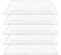 TOYANDONA 5pièces Tapis De Cuisson pour Barbecue Maille Réutilisable Et Facile à Nettoyer pour Légumes Poissons Steaks Et Autres