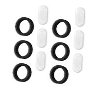 TOYANDONA 6 Ensembles Kit de Filtres de Rechange pour Fontaine à Eau pour Chat Compatible Multi Modèles Filtration et Facile à Installer pour Distributeur Animaux