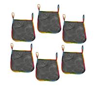 TOYANDONA 6 Pièces Accessoires De Chariot Universel Caddie Voiture Organisateur De Stockage De Wagon Vide Planche Booster Cubes Scellant Voyage Black Rapporter