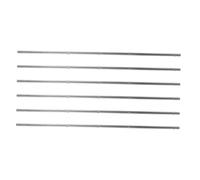 TOYANDONA 6 Pièces Barres de Remplacement pour Table de Football Fonte Robuste avec Capuchons de Protection Accessoires pour Football de Table Installation Facile Adapté Aux Garçon Fille et