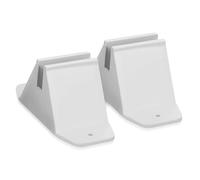 TOYANDONA 6 Pièces Base de clôture Plastique pour Jardin et pelouse Support Stable Durable Facile à Assembler pour Petites barrières extérieures