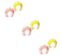 TOYANDONA 6 Pièces bonnet de shampoing pour enfants chapeau de enfant en âge visière de bain chapeau bebe casquette de bain bebe outil de bain pour -petits