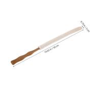 TOYANDONA 6 Pièces Brosse de nettoyage Guzheng clavier Dunhuang Guzheng Brush brosse à poussière en peluche croisement nettoyeur de cithare pinceau cithare chinois harpe coton blanche