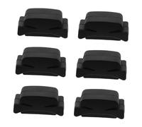 TOYANDONA 6 pièces Clip Porte-médiator Caoutchouc pour Tête de Guitare Support Polyvalent pour Médiators Acoustique Ukulélé et Basse Ajustable et Facile à Utiliser