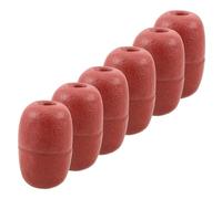 TOYANDONA 6 Pièces Fishing Buoys High Buoyancy Plastic Net Floats UV Resistant Rope Floats for Aquaculture Nets Oval