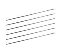 TOYANDONA 6 Pièces Foosball Table Rods Replacement Set Iron Metal Rods with Safety Caps for Stable and Precise Gameplay Tabletop Soccer Poles for and Adults