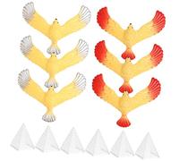 TOYANDONA 6 Pièces Jouets Éducatifs Oiseaux Équilibristes Plastique pour Garçon Fille Dapprentissage Précoce pour Garçons et Filles Couleur Aléatoire