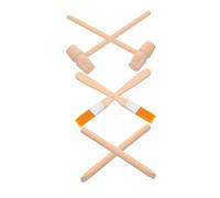 TOYANDONA 6 Pièces Kit Archéologie Garçon Fille Marteau Bois Ciseau Brosse Jeu Fouilles Fossiles Dinosaures Éducative Sûre et Ludique pour Garçons et Filles