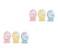 TOYANDONA 6 Pièces Lingette De Bain Éponges Adorable Boule De Bain De Bain Bébé Frotter Le Bain Éponge De Éponge De Bain Prendre Un Bain Enfant Serviette De Bain 100% Coton