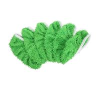 TOYANDONA 6 pièces Lingettes Microfibres Réutilisables pour Balai Plat Housses de Remplacement Lavables pour Sols Durs Parquet Carrelage et Pierre Compatible avec Balais Flat Mop