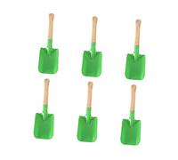 TOYANDONA 6 Pièces Mini Truelle de Jardinage Vert Outils de Jardinage Multifonctionnels pour Plantes Pot Idéaux pour à