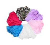 TOYANDONA 6 Pièces Miniature Doll Underwear Set for Dolls Reusable Cloth Underpants and Fashion Clothes and Accessories for Creative Play