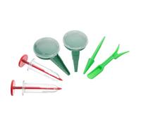 TOYANDONA 6 Pièces Outil de Jardinage Semoir à Main pour Semences de Fleurs Épandeur Pratique Ajustable pour Semis