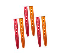 TOYANDONA 6 Pièces Piquets de Tente Aluminium Accessoire de Camping avec Pointe pour Sable et et pour Randonnée et Activités Plein Air