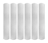 TOYANDONA 6 Pièces Plaque D'acier Inoxydable pour Poids de Course, Barre Lestée 0,2 Kg pour Jogging et Marche, Équipement de Fitness Robuste et Ajustable