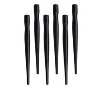 TOYANDONA 6 Pièces Porte-plume en Plastique Noir pour Calligraphie et | Contrôle Fin du Trait, Usage Atelier et Croquis, pour Encre et Plumage Métalliques