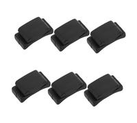 TOYANDONA 6 pièces Support Médiator Guitare Caoutchouc Fixation Tête pour Acoustique Électrique Ukulélé Ajustable et Polyvalent pour Guitaristes et Bassistes