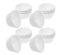 TOYANDONA 600 pièces Caissettes Pâtisserie Blancs Papier Cuisson Résistant Haute Température Compatibles avec Moules Standard Ustensiles Pâtisserie pour Anniversaires Mariages et Fêtes