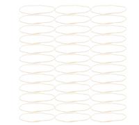 TOYANDONA 600 pièces de Ficelle décorative à Fermoir Mousqueton, Cordes | Doté d'un mécanisme de fermeture à pression en plastique, il suffit de pousser les extrémités ensemble à la main,