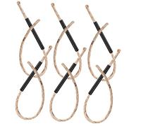 TOYANDONA 6ensembles Lot de Cordes à Feu Portables pour Allumer Un Feu Extérieur avec Poignée pour Camping Randonnée