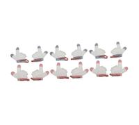 TOYANDONA 6paires Gants De Pour Bébés Gants Anti-sucage Pour Garçon Fille Respirant Des Doigts Pour Éviter Les Morsures De Pouce Confortables Et Ajustables