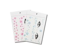 TOYANDONA 6pcs Autocollants de Maquillage Visage Marguerite en Papier, Imperméables et Sûrs Peau, Décorations Élégantes pour Femmes et Filles Lors de Fêtes ou Carnavals Couleur Aléatoire