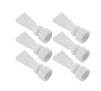 TOYANDONA 6pcs Buse de Sortie Eau Aquarium à Bec Canard en PC Blanc, Diamètre 20mm, Installation, Débit Réglable pour Pompe à Eau Aquarium