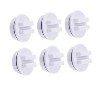 TOYANDONA 6pièces Bouchons De Filtrants à Vis pour Piscine Bouchons Anti-Gel Et Drainage Accessoire Pratique Et Étanche pour De Piscine