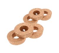 TOYANDONA 6pièces Bouchons Liège pour Vases Hydroponiques avec Trou Central Couvercles Liège pour Plantes Bouchons pour Terrariums Et Propagation De Plantes