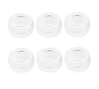 TOYANDONA 6pièces Couvercles De Protection Pour Boutons De Gaz Transparent Sécurisé Pour Installation Facile Compatible Avec Tous Types De