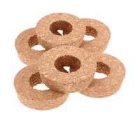 TOYANDONA 6pièces Couvercles Ronds Liège pour Vases avec Trou Central Bouchons Liège pour Plantes Hydroponiques Couvercles De Vase pour Culture Hydroponique