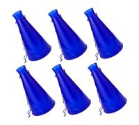 TOYANDONA 6pièces Horns De Cheer Portable pour Accessoires De Fête Megaphones De Supporter pour Événements Et Concerts Outils De Bruit