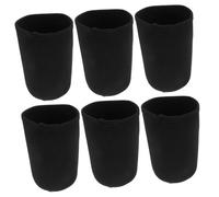 TOYANDONA 6pièces Housse De Protection pour Bocaux Mason Housse Occultante pour Culture Manchon pour Bocal De Germination Lavable Et Réutilisable