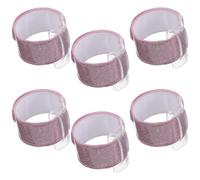 TOYANDONA 6pièces Lot de Bracelets à Claquer avec Design Floral Ajustables pour Demoiselles Honneur Accessoires de Mariage et Enterrement de Vie de Jeune Fille