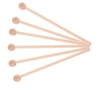TOYANDONA 6pièces Maillets Pour Instruments De Percussion Bâtons De Percussion Ergonomiques Naturel Pour Xylophone Et Marimba