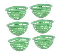 TOYANDONA 6pièces Nids pour Pigeons Et Oiseaux Bols Plastique pour Éclosion Et Nidification pour Cockatiels Et Canaris