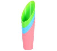 TOYANDONA 6pièces Pelle à Terreau Plastique pour Culture De Plantes Grasses Outil De Plantation De Fleurs Petite Pelle pour Jardinage