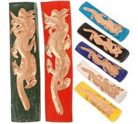 TOYANDONA 7 Bâtonnets D'encre Chinoise Colorée Faits Main, Bloc D'encre pour Calligraphie Traditionnelle et Peinture Créative, 7 Couleurs Vives pour Étudiants et Artistes, Qualité Solide