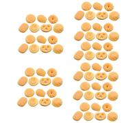 TOYANDONA 70pièces Miniature Cookies Props pour Maison De Poupée Décors De Cuisine pour De Rôle Et Accessoires Photo