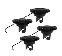 TOYANDONA 8 Pièces Capuchon de Valve pour Bateau Gonflable Noir en PVC avec Conception sans Fuite et Précision pour Sports Nautiques et Excursions Aquatiques
