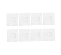 TOYANDONA 8 pièces Fixateur Antidérapant pour Cage et Clôture Animaux Autocollant Transparent Résistant pour Enclos Intérieur