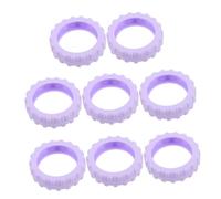 TOYANDONA 8 Pièces Housses de Protection Silicone pour Roulettes de Antidérapantes Absorbantes de Chocs Bagage Accessoires de Voyage pour Valises à Roulettes