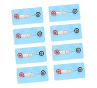 TOYANDONA 8 pièces Light Bulb Sockets for Physics Experiments Screw Bulb Holders for Simple Circuit Kits Parallel and Series Electrical Teaching Tools